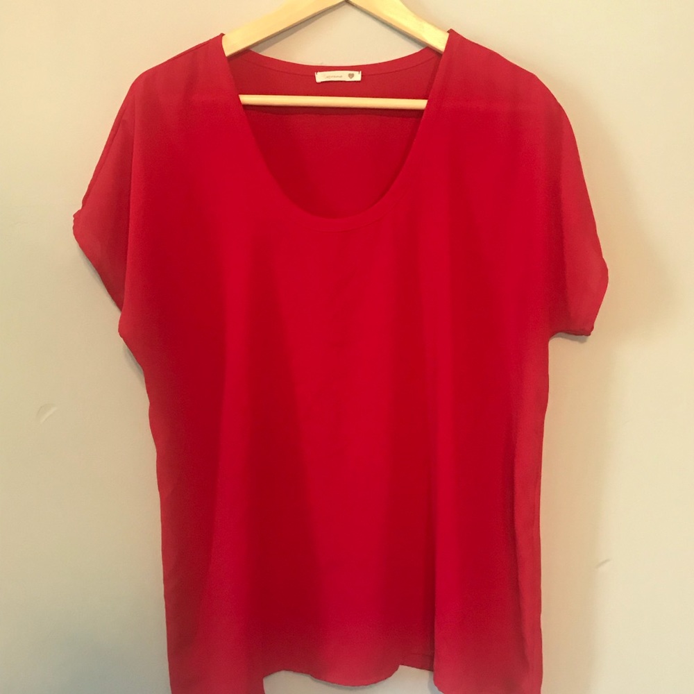 Red Dressy Top